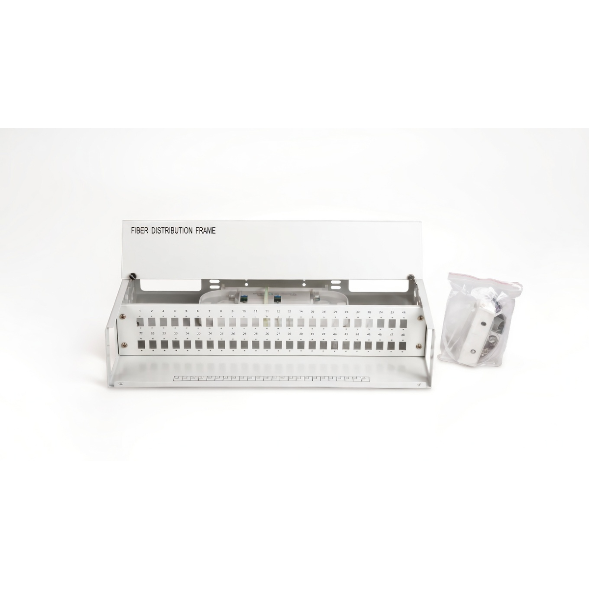 Кросс оптический 2U-48-SC (серый) без комплектации